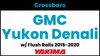GMC Yukon Denali (w/flush rails) Yakima Crossbar Complete Roof Rack | 2015-2020