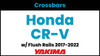 Honda CR-V (w/flush rails) Yakima Crossbar Complete Roof Rack | 2017-2022