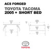 2005-2023 Toyota Tacoma - 5ft Bed | Leitner ACS FORGED Bed Rack