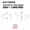 Toyota Tacoma - 6ft Bed | Leitner ACS FORGED Bed Rack | 2005-2021