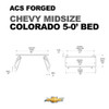 Chevrolet Colorado - 5ft Bed | Leitner ACS FORGED Bed Rack | 2015-2021