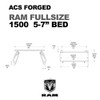 RAM 1500 - 5ft-7in Bed | Leitner ACS FORGED Bed Rack | 2009-2021