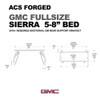 GMC Sierra - 5ft-8in Bed | Leitner ACS FORGED Bed Rack | 2001-2018