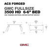 GMC 3500 HD - 6.5ft Bed | Leitner ACS FORGED Bed Rack | 2020-2021