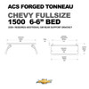 Chevrolet Silverado - 6'6" Bed | Leitner ACS FORGED TONNEAU Bed Rack | 1988-2021