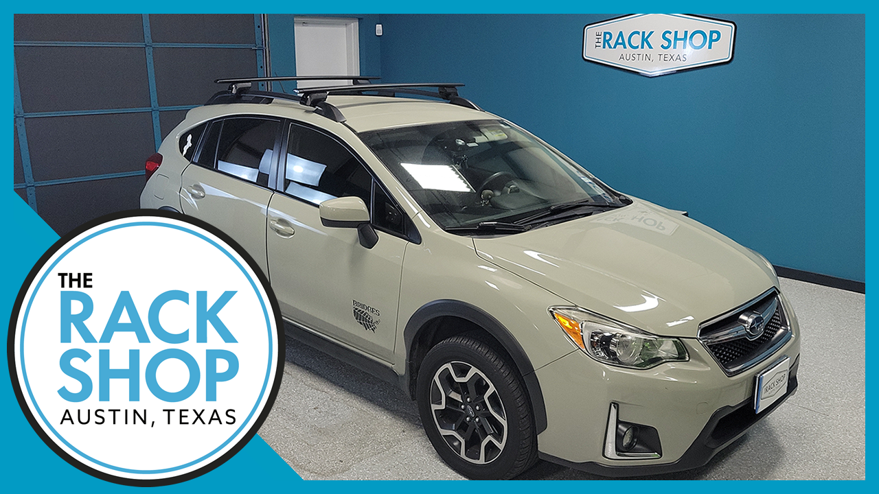 2013-2022 Subaru Crosstrek (w/raised rails) Yakima Crossbar Complete Roof  Rack