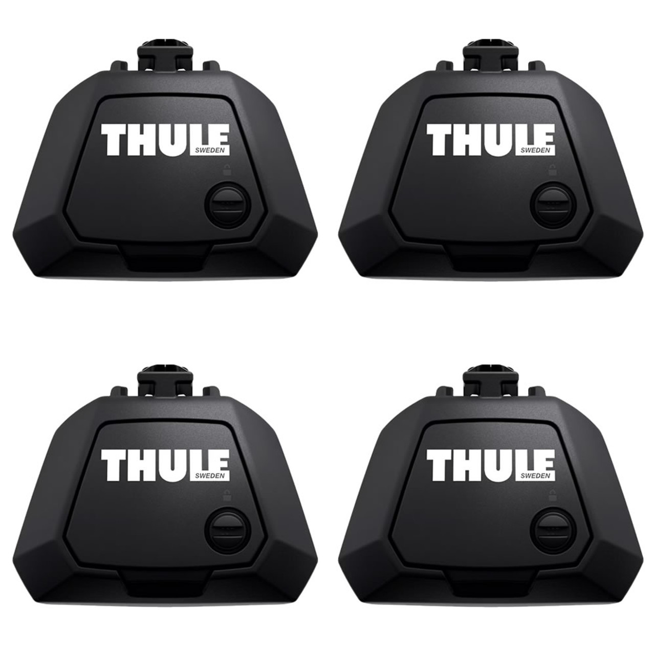 Thule Evo Raised Rail Foot Pack | Set of 4