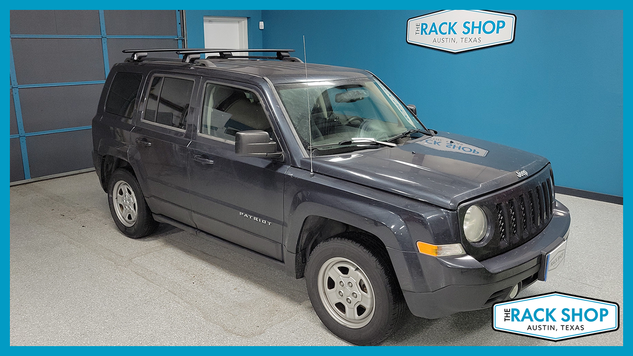 2007-2017 Jeep Patriot (w/raised rails) Yakima Crossbar Complete Roof Rack