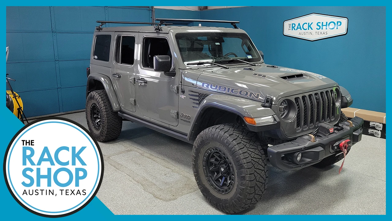 2018-2026 Jeep Wrangler Unlimited 4DR (JL) Thule Crossbar Complete