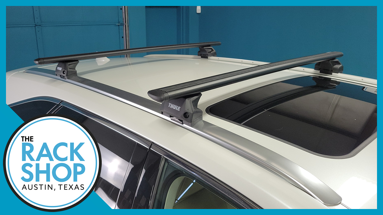 2016-2022 Lexus RX L (w/flush rails) Thule Crossbar Complete Roof Rack