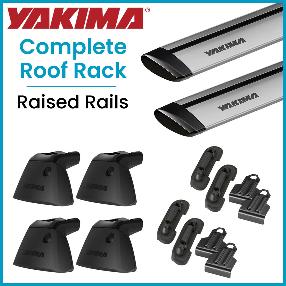 Yakima BaseLine SILVER JetStream Complete Roof Rack | Bare Roof