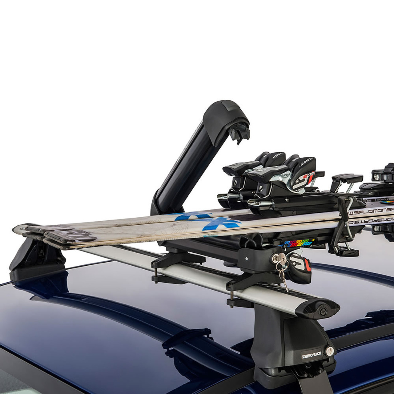 Rhino-Rack® 572 - Ski and Snowboard Rack (2 Pairs of Skis or 1 Snowboard)