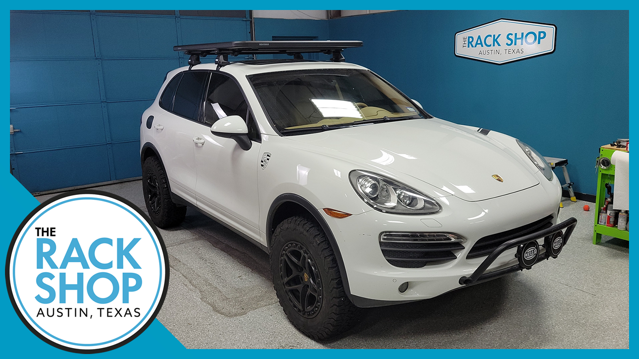 2011-2018 Porsche Cayenne (w/bare roof) Thule Crossbar Roof Rack