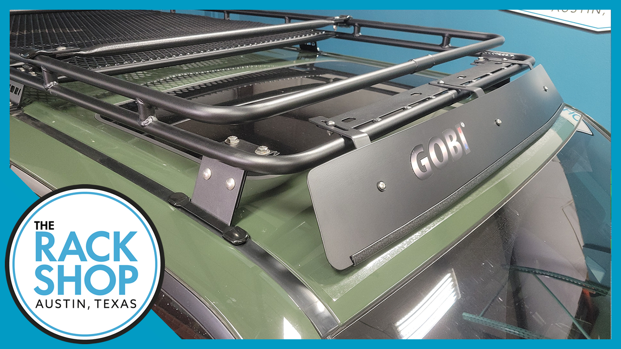 2010-2023 Toyota 4Runner GOBI Stealth No Rise Roof Rack Sunroof