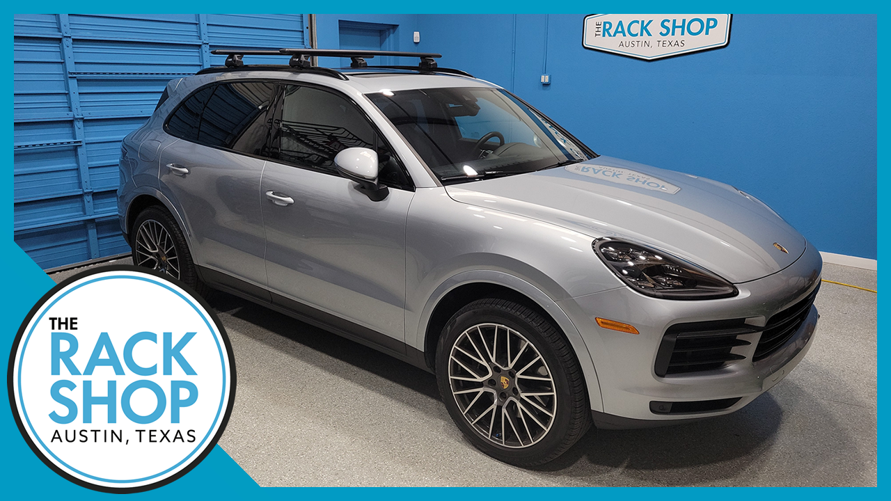 2019-2025 Porsche Cayenne (w/flush rails) Thule Crossbar Complete