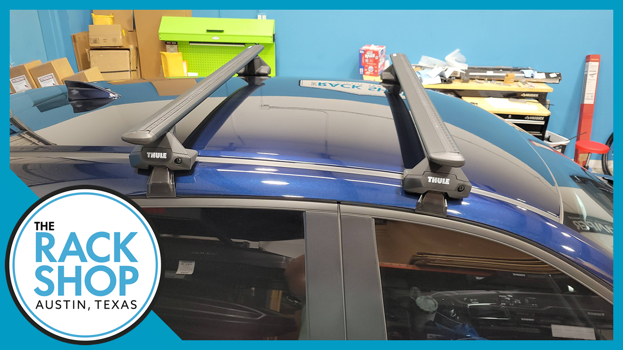 2017-2025 Mazda CX-5 (w/bare roof) Thule Crossbar Complete Roof Rack