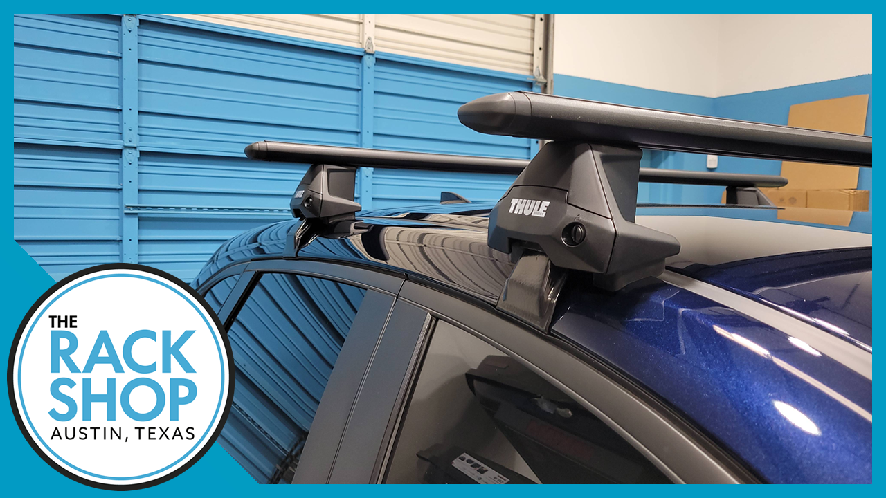 2017-2025 Mazda CX-5 (w/bare roof) Thule Crossbar Complete Roof Rack