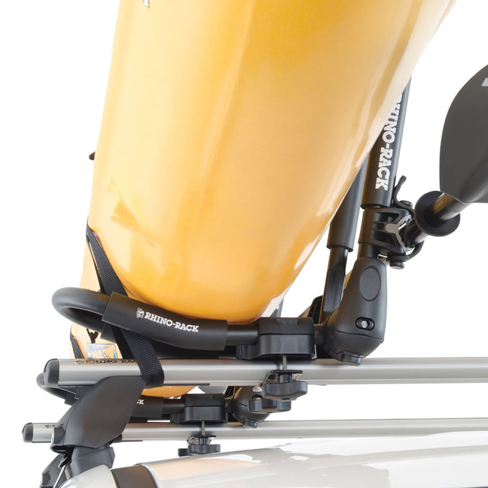 Rhino-Rack Folding J Style Kayak Carrier | Vertical