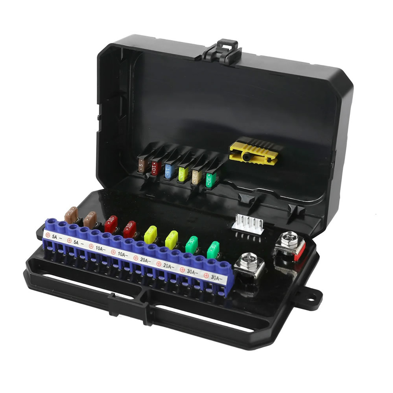AuxBeam RGB Light Controller Box w/Bluetooth App Kit | 8 Gang