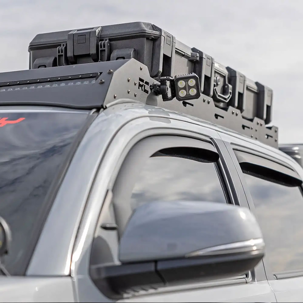 Rough Country LED Light Swivel Mount w/ Amber DRL Set of 2