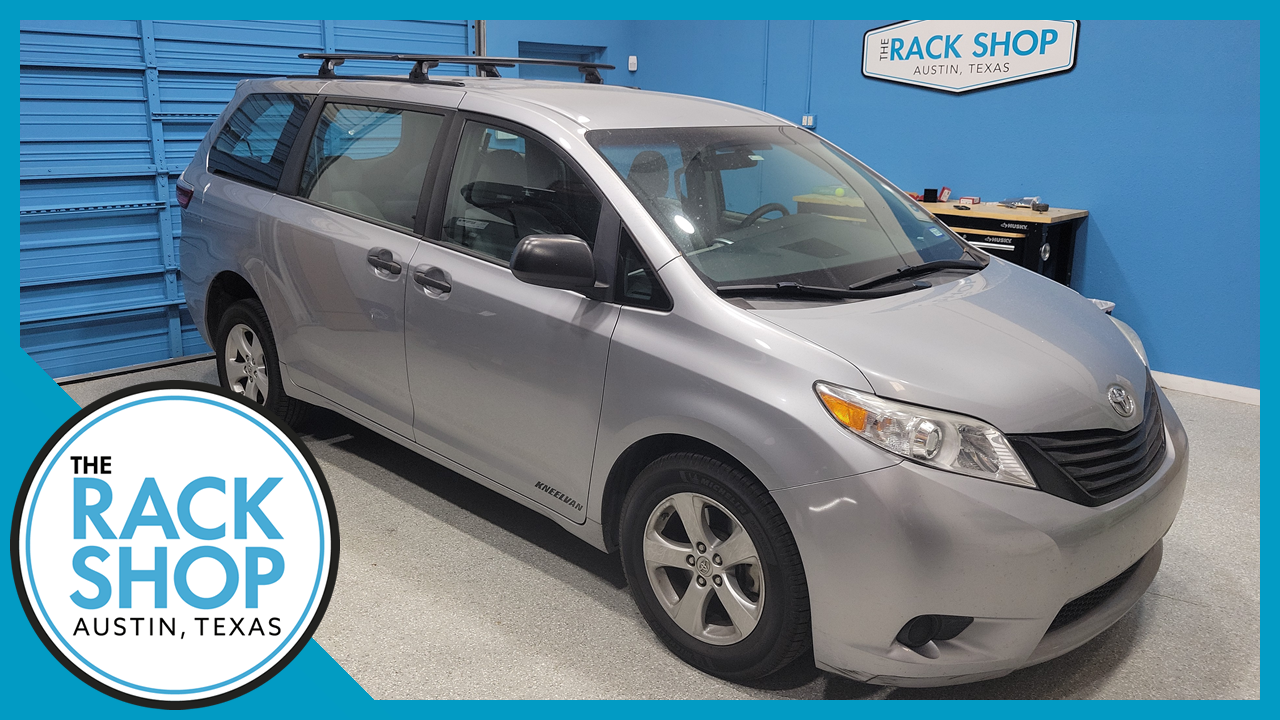 2011-2020 Toyota Sienna (w/bare roof) Custom Yakima Crossbar Complete Roof  Rack