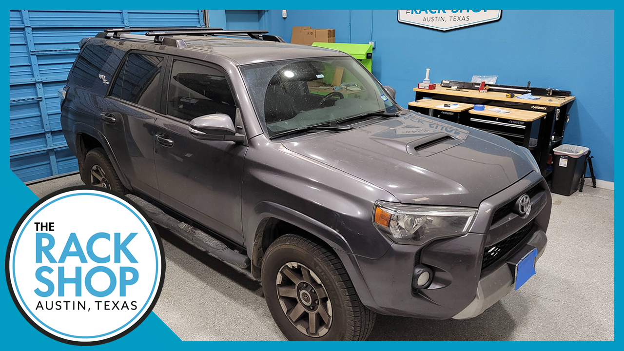 2010-2024 Toyota 4Runner (w/raised rails) Rhino-Rack Vortex Aero RX  Complete Roof Rack