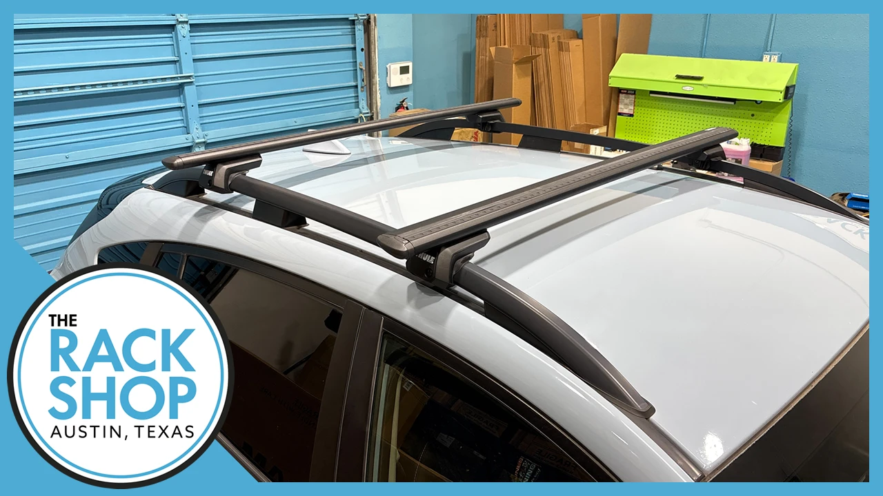 THULEルーフレール。 2024-2026 Subaru Crosstrek (w/raised rails) Thule Crossbar
