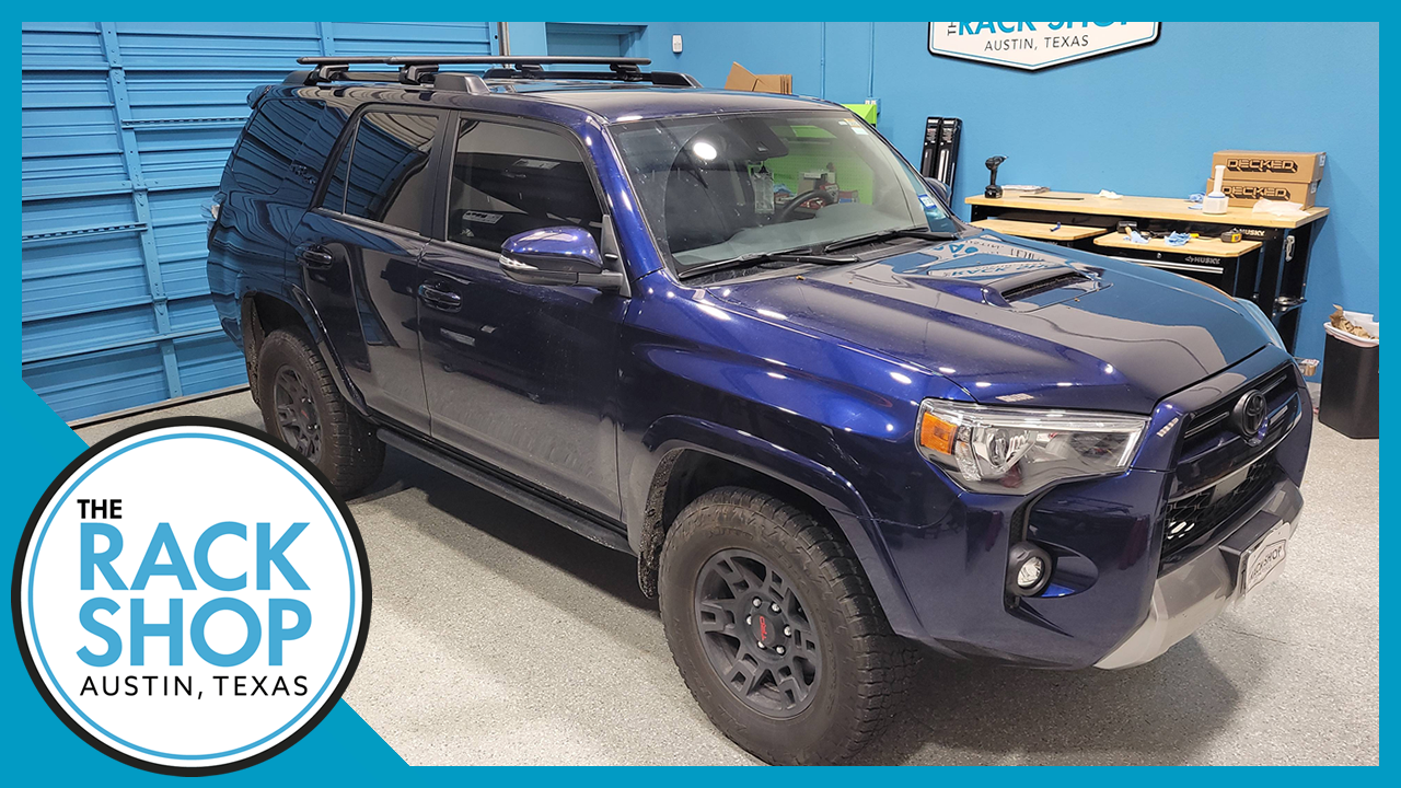 2010-2024 Toyota 4Runner (w/raised rails) Thule 50 Crossbar Complete Roof  Rack