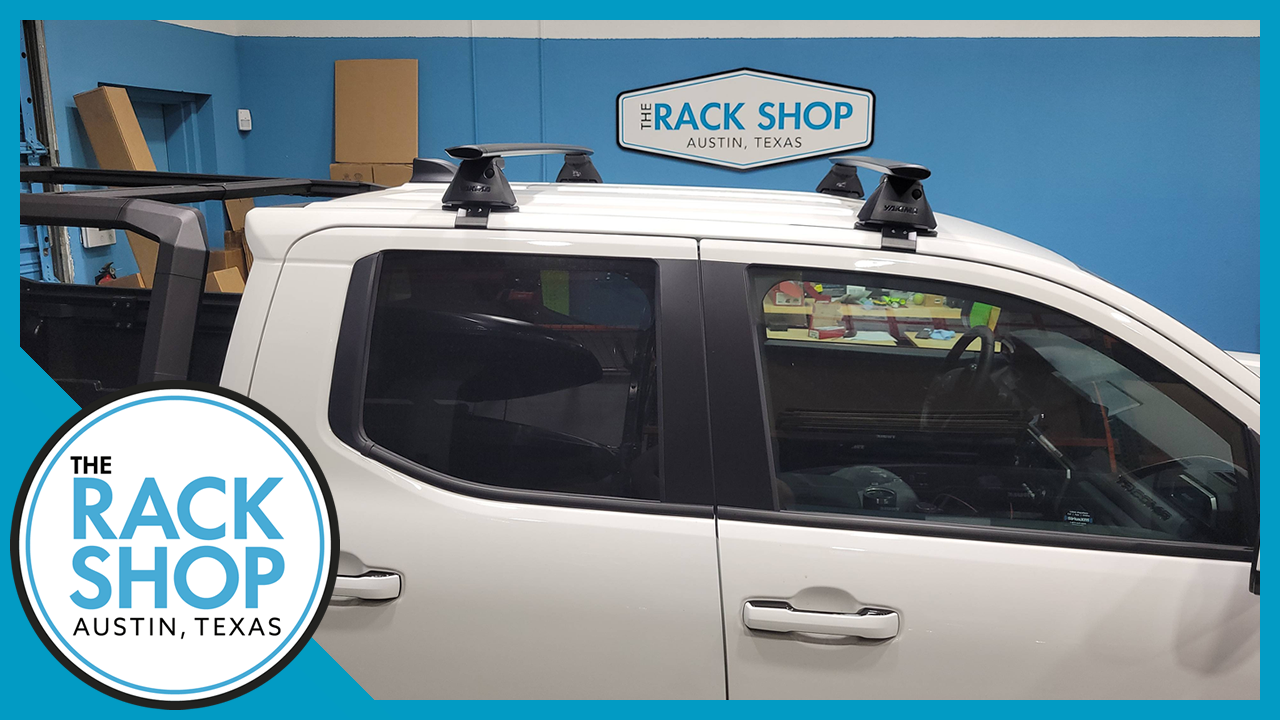 Aluminum Roof Rack Cross Bars For 2024-2025 Toyota Tacoma Double Cab | 150 Lbs Capacity, Easy Install