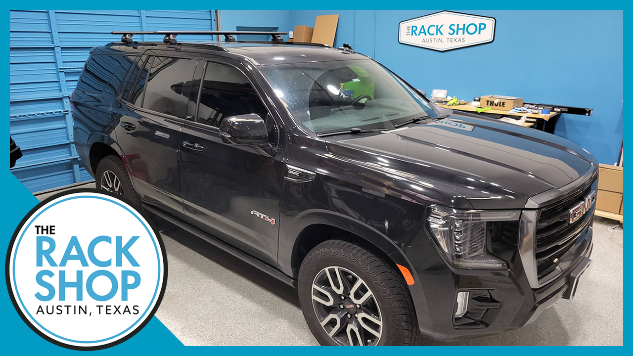 2021-2025 GMC Yukon Denali AT4 (w/flush rails) Thule Crossbar Complete ...