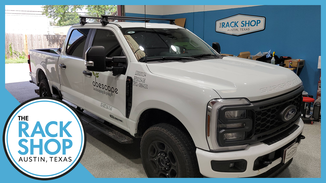 2017-2025 F-250/350 Ford Super Duty Crew Cab Thule Crossbar