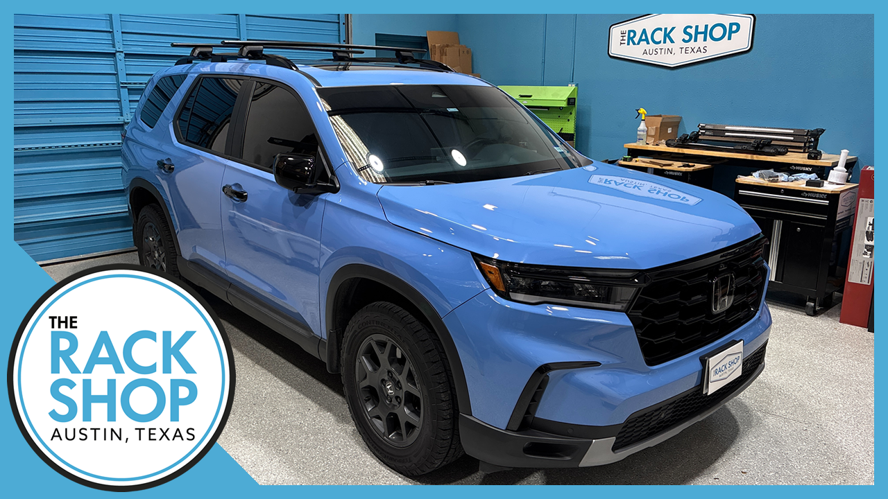 2023-2025 Honda Pilot (w/raised rails) Yakima Crossbar Complete
