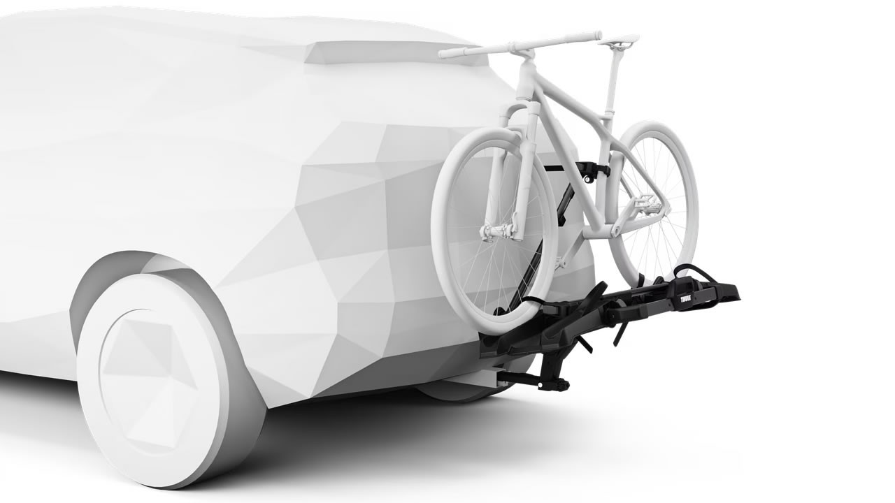 Hitch Receiver Bike Rack For Back Of Pop Up Camper MotoTote M3