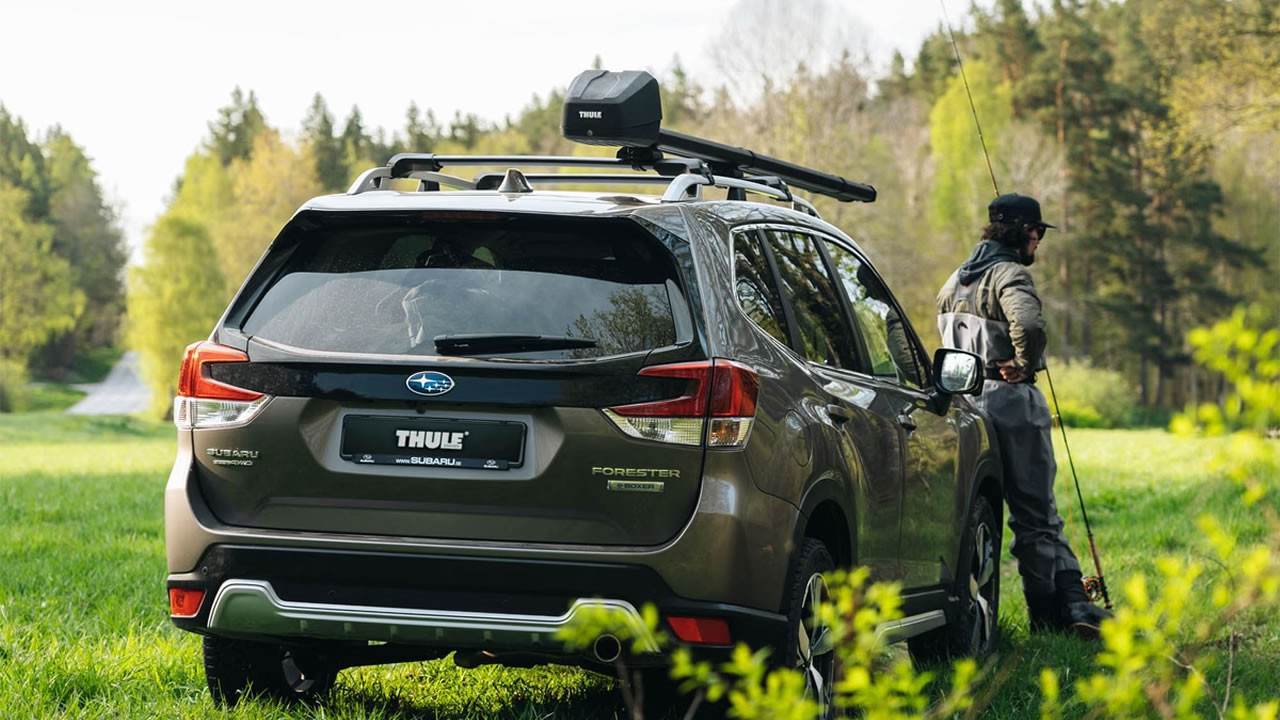 subaru forester fishing rod holder Thule RodVault Fly Rod Holder