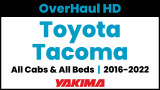 2016-2023 Toyota Tacoma | Yakima OverHaul HD Complete Truck Bed Rack | Towers & Bars