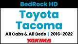 2016-2023 Toyota Tacoma | Yakima BedRock HD Complete Bed Rack | Towers & Bars