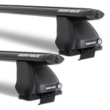 Rhino-Rack 2500 BLACK Vortex Aero Complete Roof Rack