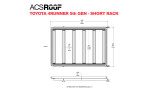 2010-2024 Toyota 4Runner Leitner Designs ACS Roof | 3/4 Length