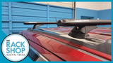 2011-2021 Jeep Grand Cherokee (w/ metal flush rails) Rhino-Rack RCL Vortex Complete Roof Rack w/Locks