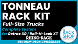 2022-2024 Toyota Tundra TRD PRO Short Bed Rhino-Rack Quick Mount Reconn-Deck Bar Tonneau Rack w/Locks | Full Size