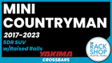 2017-2023 Mini Countryman Yakima Crossbar Complete Roof Rack