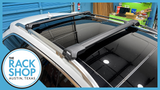 2020-2025 Audi A6 Allroad (w/raised rails) Thule EDGE Crossbar Complete Roof Rack
