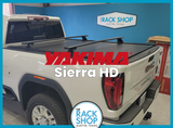 2020-2022 GMC Sierra HD Yakima Crossbar Complete Roof Rack System on Retrax XR