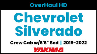 Chevrolet Silverado Crew Cab - 6'6" Bed | Yakima OverHaul HD Complete Bed Rack | 2019-2022