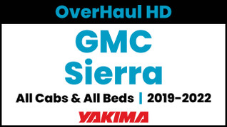 2019-2022 GMC Sierra | Yakima OverHaul HD Complete Truck Bed Rack | Towers & Bars
