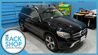 2016-2022 Mercedes GLC 5DR (w/flush rails) Thule Crossbar Complete Roof Rack
