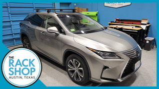 2016-2022 Lexus RX (w/flush rails) Thule Crossbar Complete Roof Rack