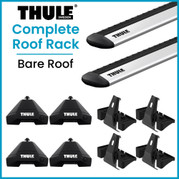 Thule Clamp SILVER WingBar Evo Complete Roof Rack