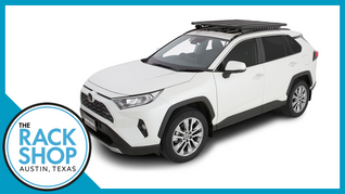 2019-2025 Toyota Rav4 (w/flush rails) Rhino-Rack Pioneer Platform + Backbone Complete Roof Rack | 52 x 49