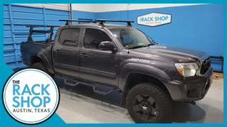2005-2023 Toyota Tacoma Double Cab (w/fixed points) Yakima 60" HD Crossbar Complete Roof Rack